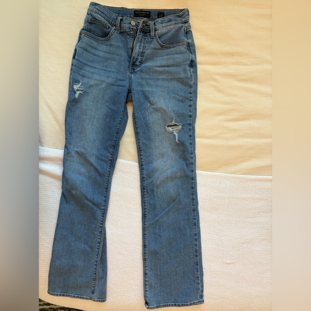 Lucky Brand Blue Straight Leg Jeans